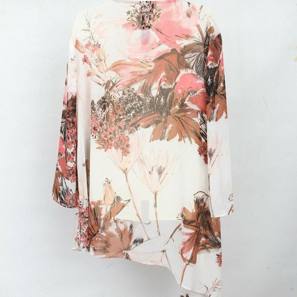 Travelers Collection By Chicos Chiffon Sheer - Picture 2 of 5